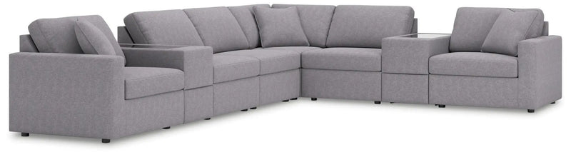 Modmax - Sectional - Granite by Unique Piece Furniture