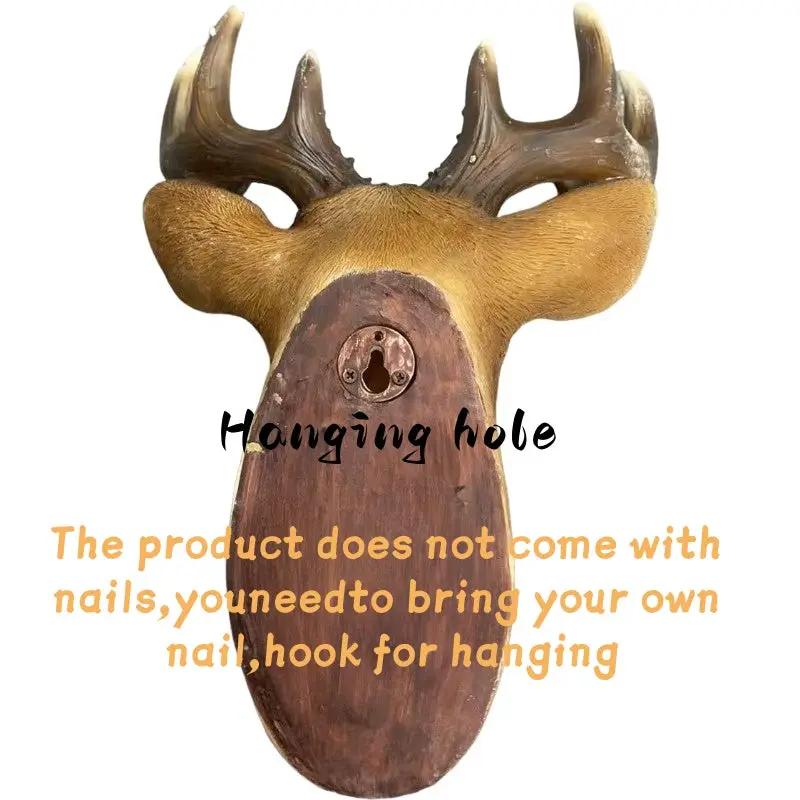 14.57" Wide Stag Head Wall Mount by HouseOfZazla