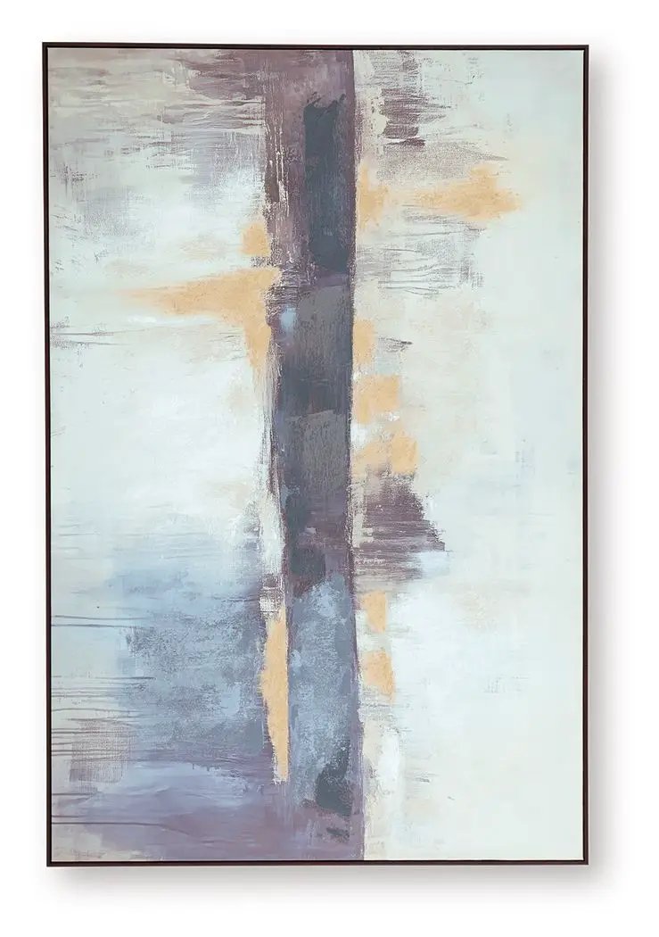 Gatesford - Wall Art - Blue / White / Tan by Unique Piece Furniture