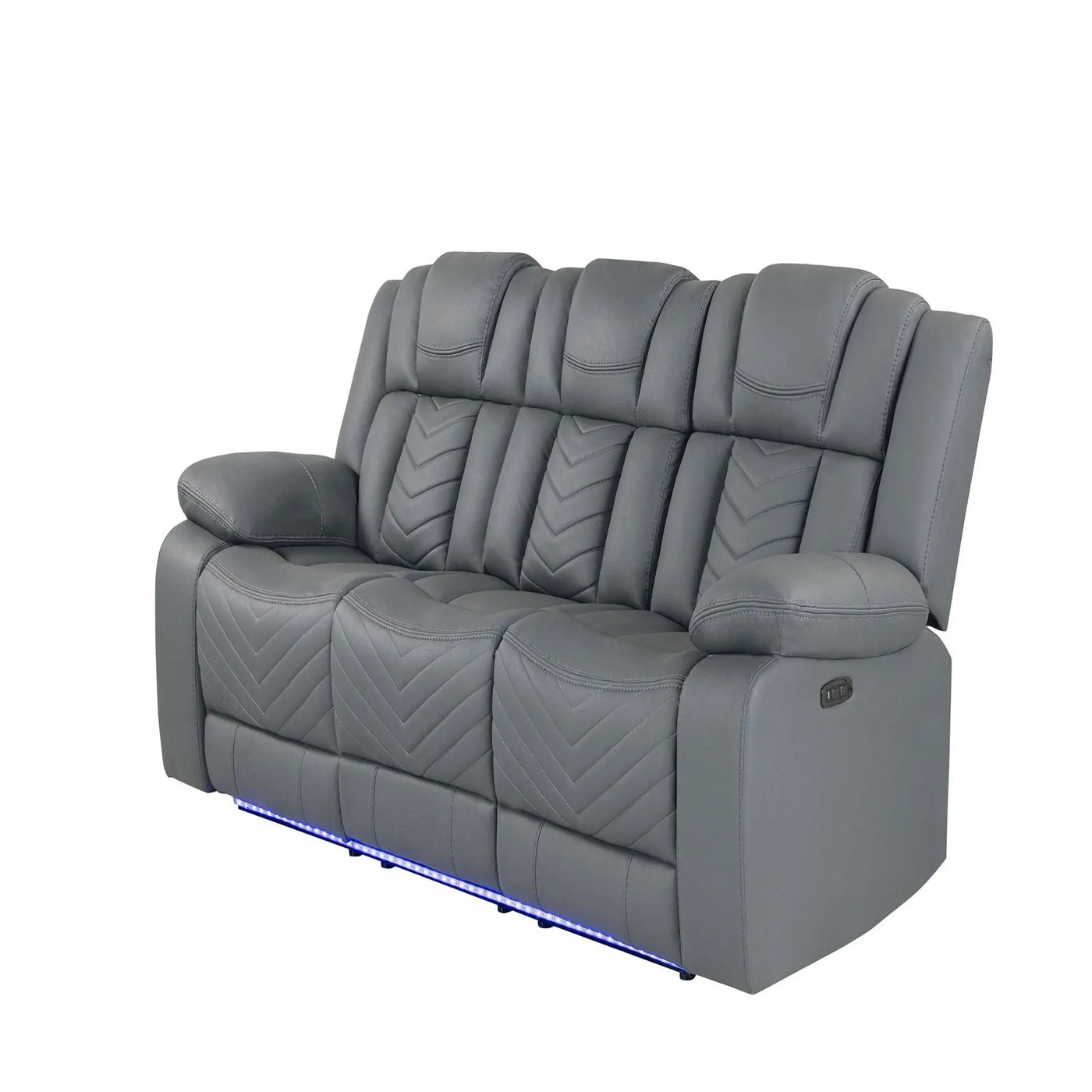Raize - Power Living Room Set With Storage Console And Cup Holders by HouseOfZazla