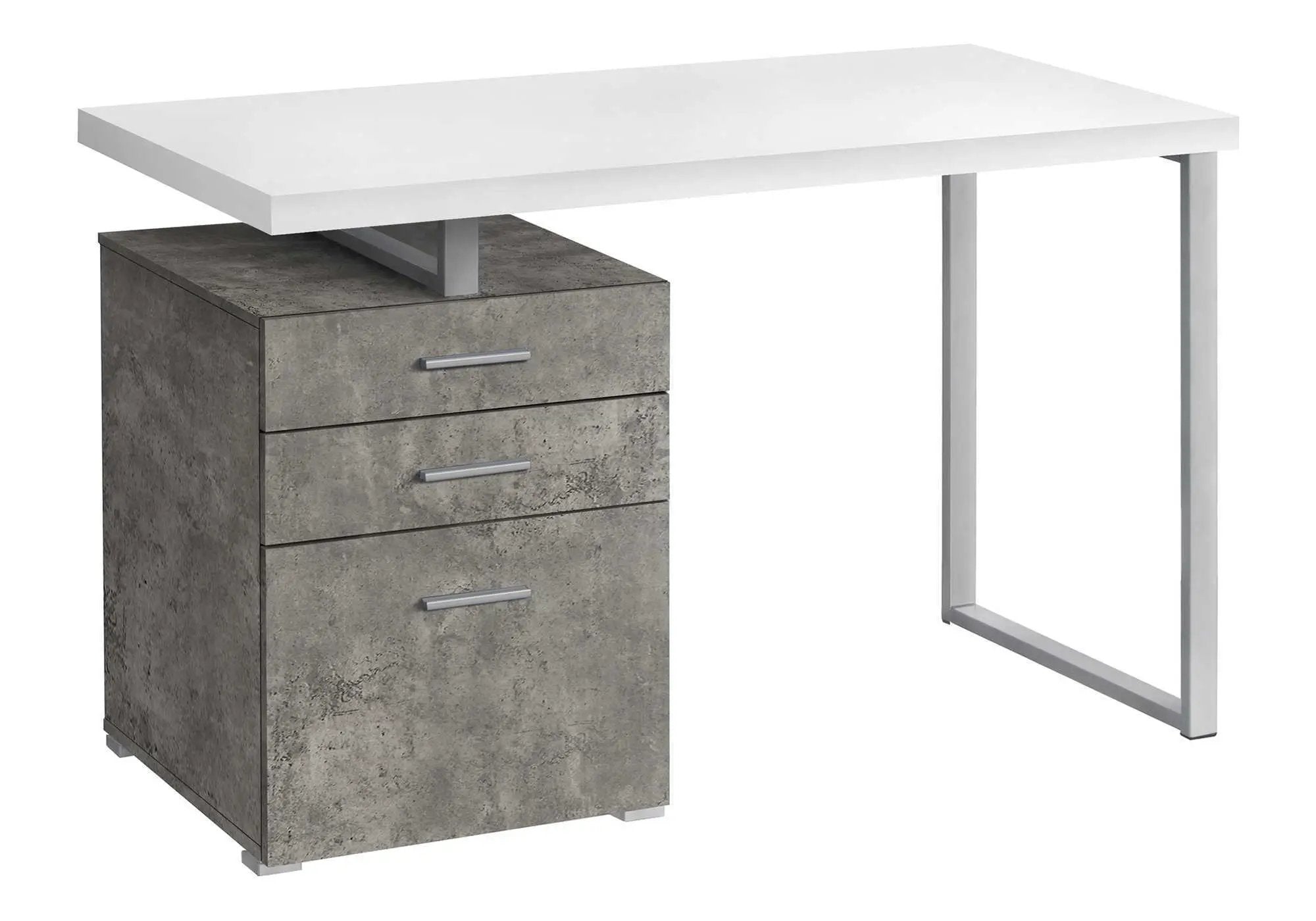 Computer Desk Left Right Set-Up Storage Drawers For Home Office by HouseOfZazla