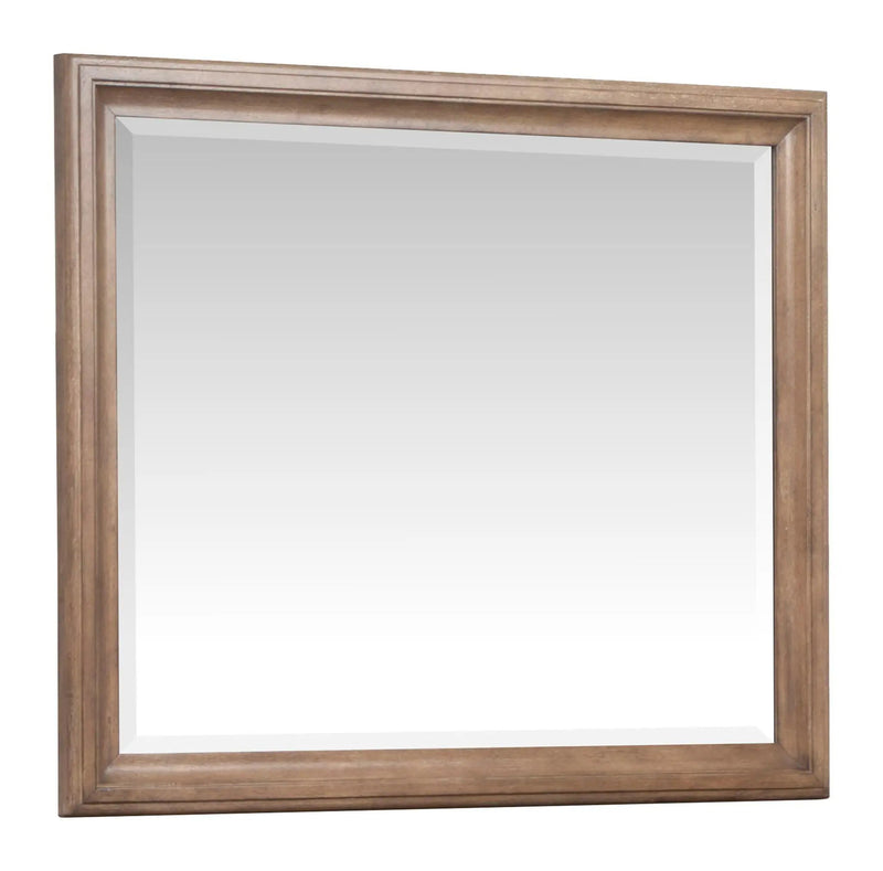 Adler Court - Landscape Mirror - Florentine Walnut by Unique Piece Furniture