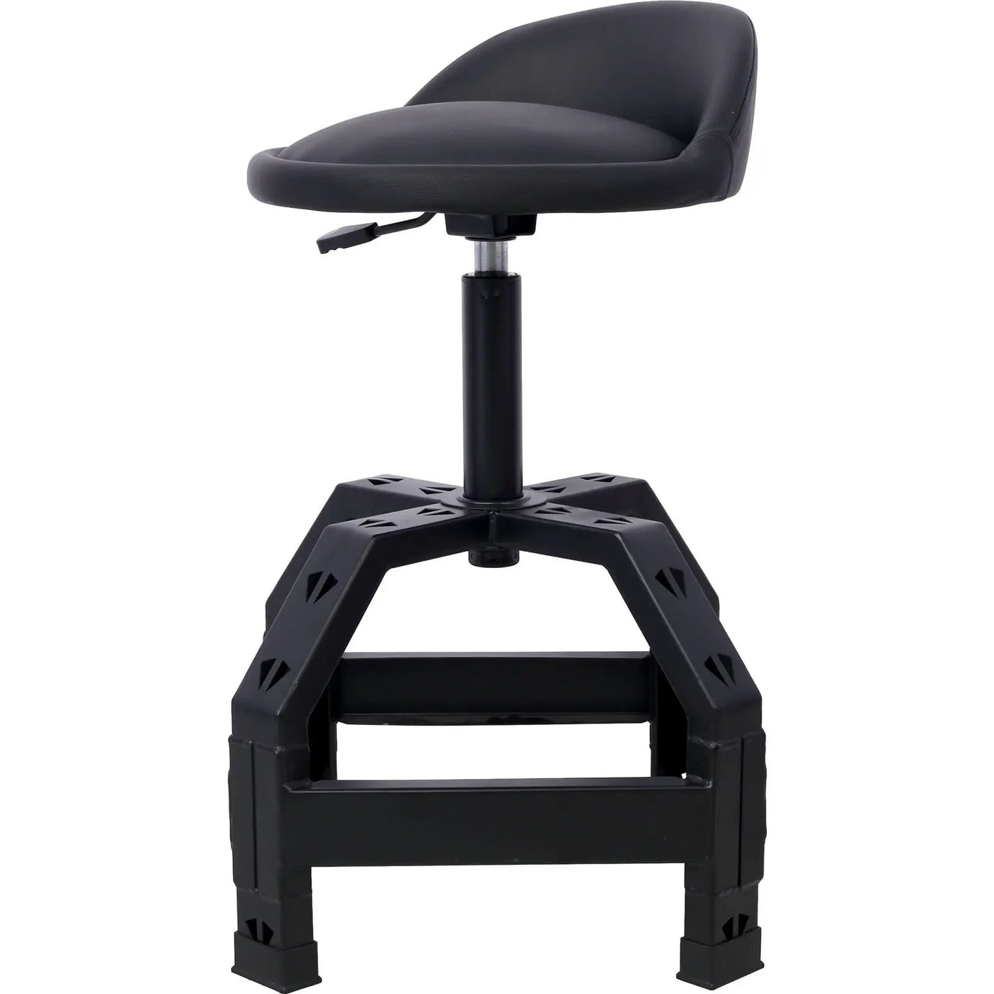 Pneumatic 360 Degree Swivel Stool, Mechanics Rolling Creeper Seat, Heavy Duty Mechanics Stool by HouseOfZazla