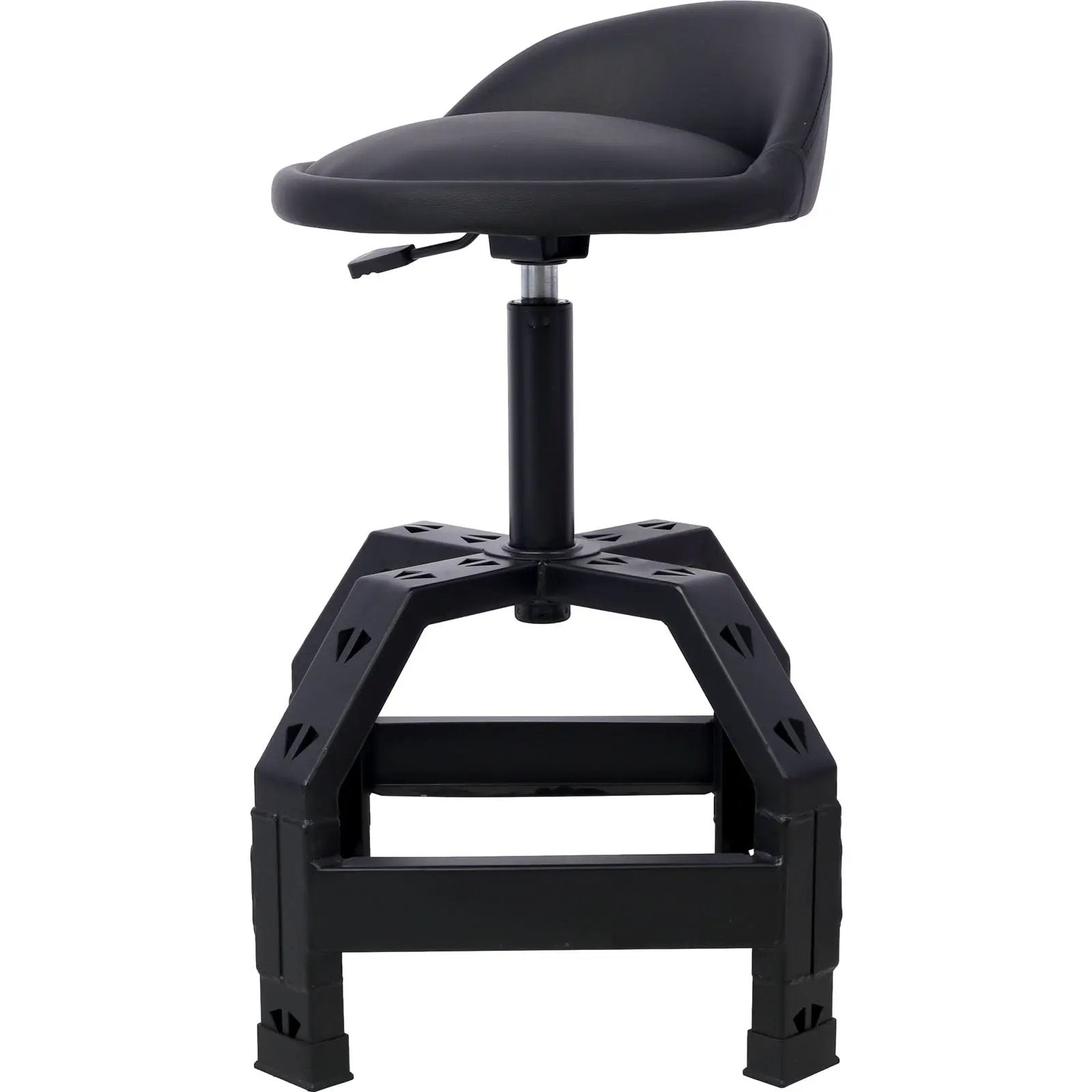 Pneumatic 360 Degree Swivel Stool, Mechanics Rolling Creeper Seat, Heavy Duty Mechanics Stool by HouseOfZazla