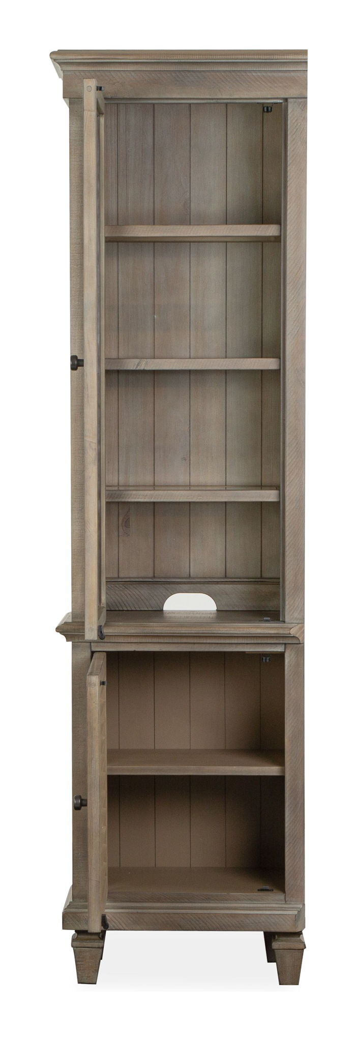 Calistoga - Rustic Entertainment Wall - Dovetail Gray, photo 2 of 7