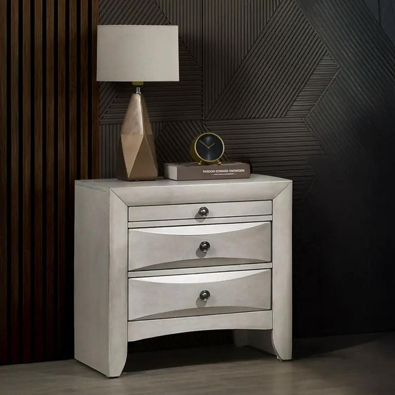 Ramondi - Nightstand - Antique White by Unique Piece Furniture