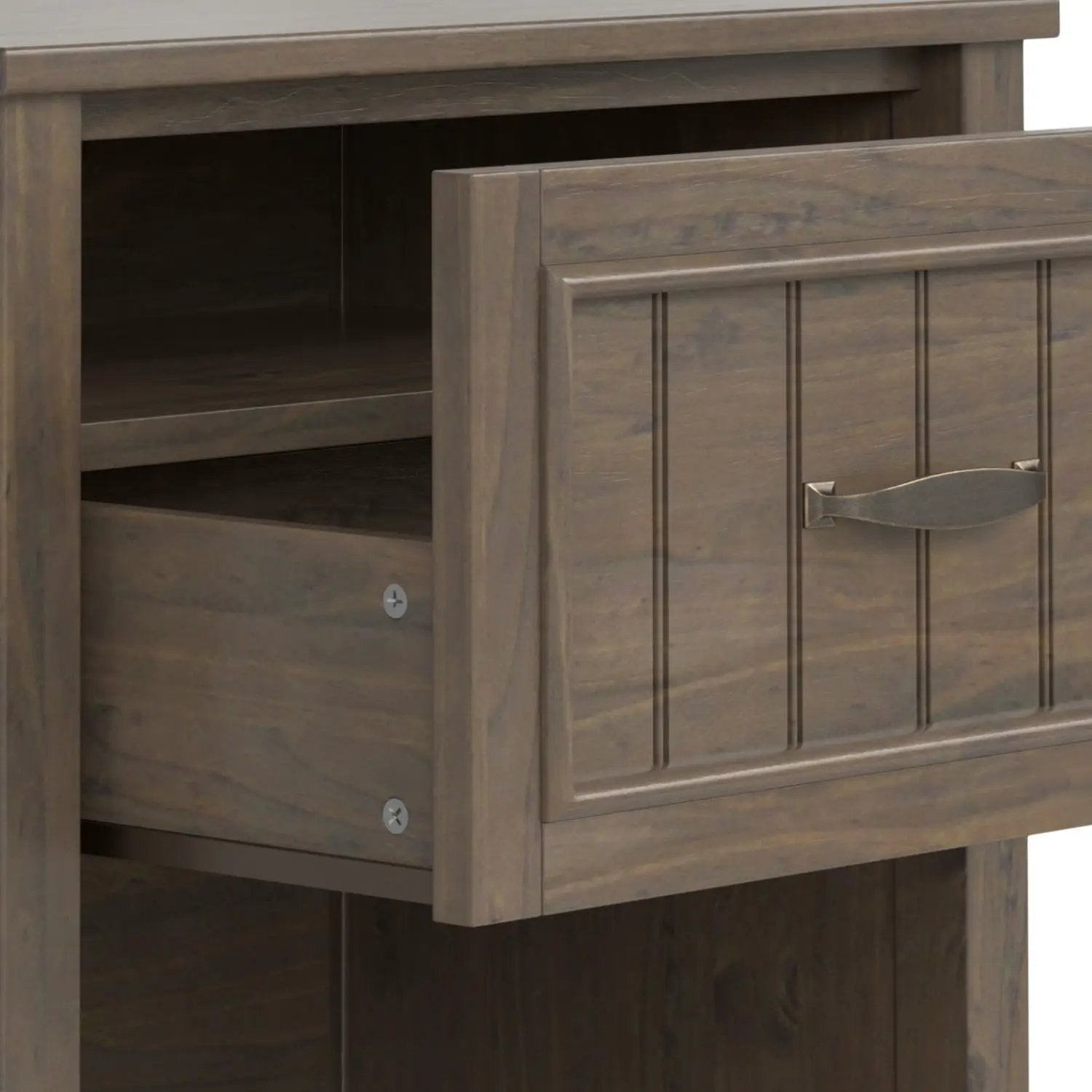 Lev - Bedside Table - Smoky Brown by HouseOfZazla