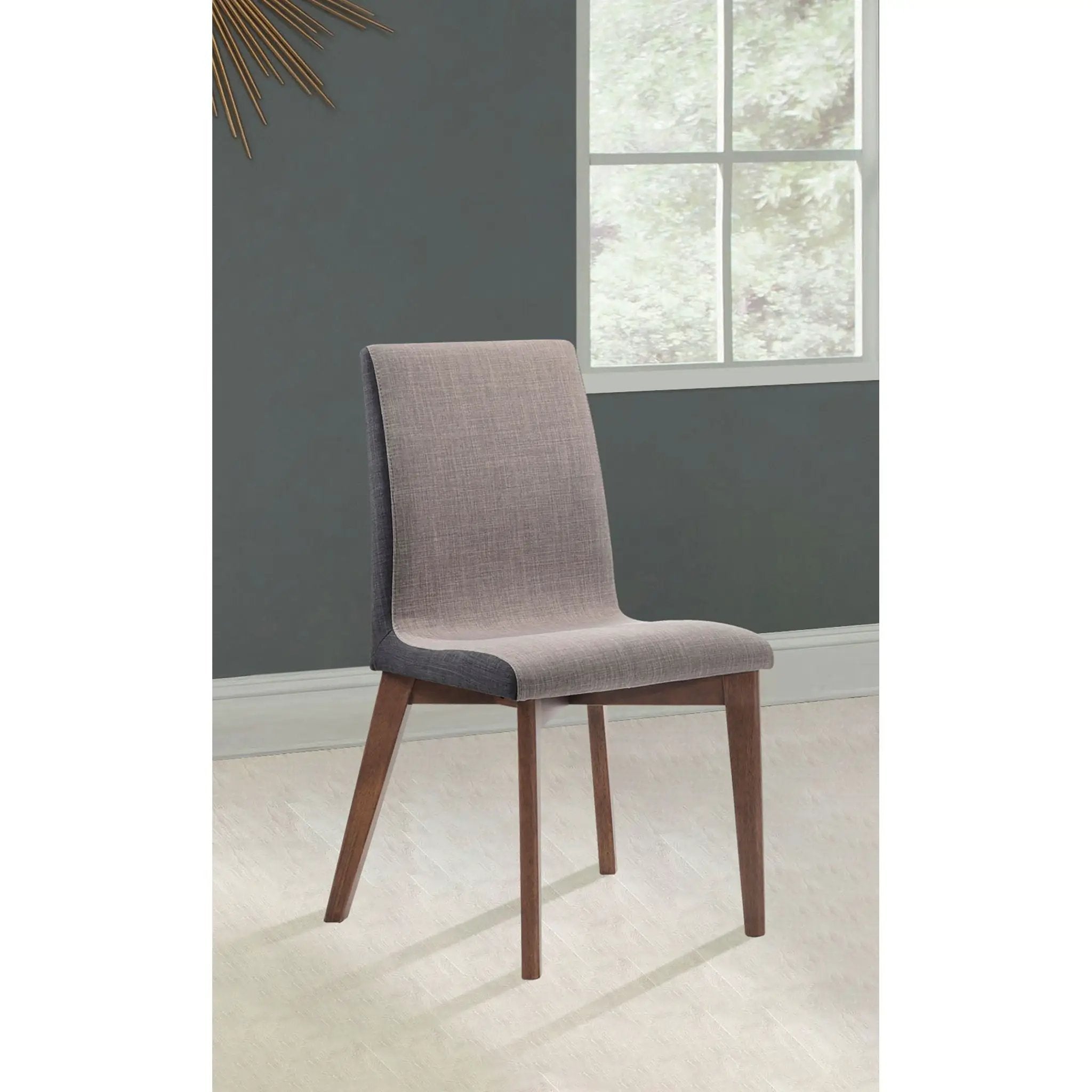 Upholstered Side Chairs (Set of 2) - Gray by HouseOfZazla