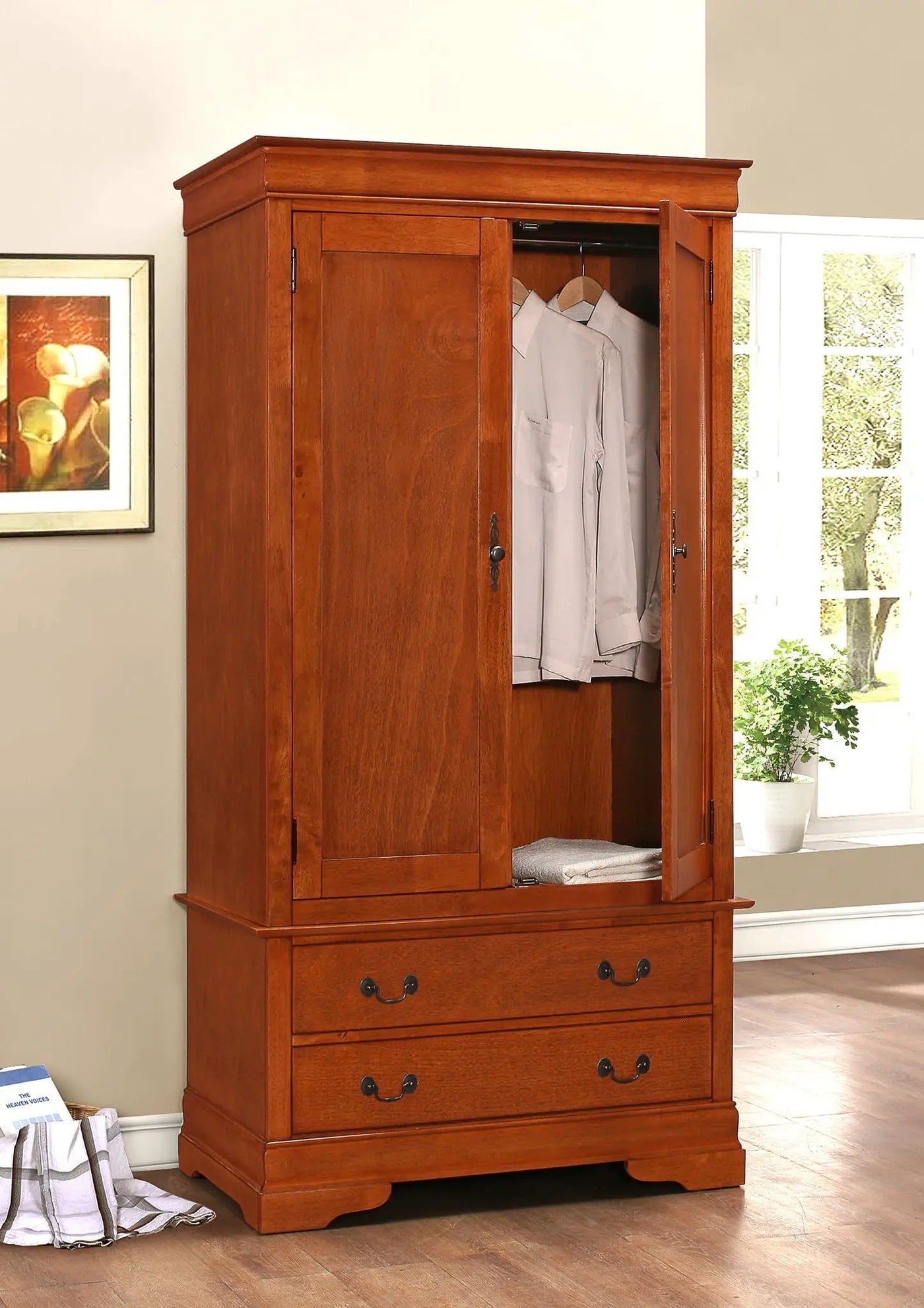Elegant Traditional Armoire by HouseOfZazla