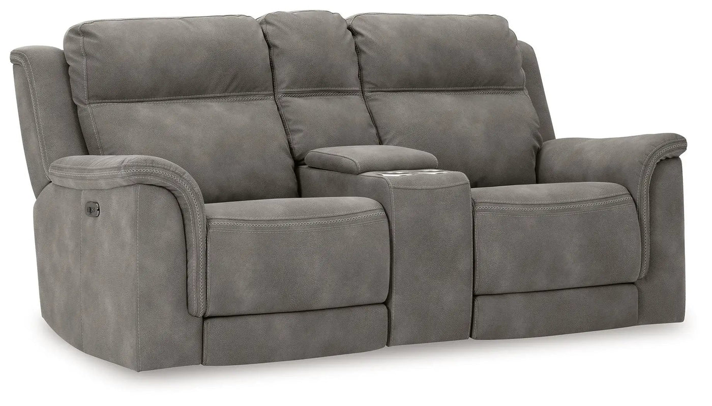 Next-Gen Durapella - Reclining Power Loveseat With Console by Unique Piece Furniture