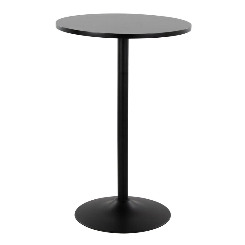 Pebble - Mid Century Modern Table Adjusts From Dining To Bar by Unique Piece Furniture