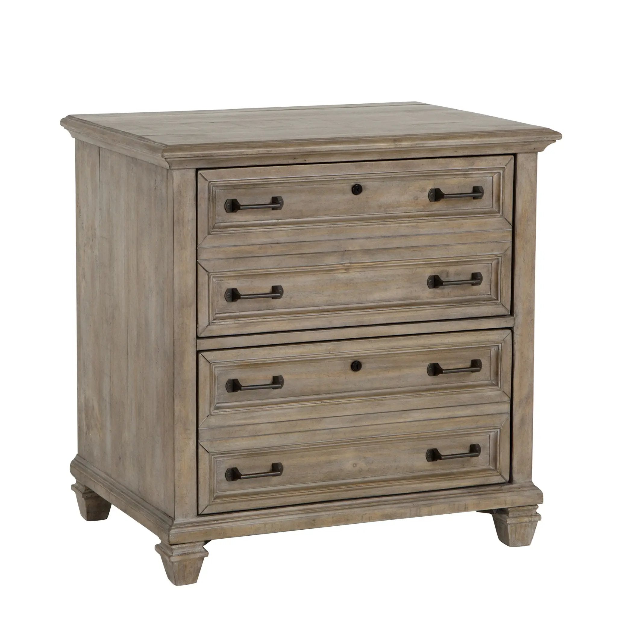 Lancaster - Lateral File - Dove Tail Gray by Unique Piece Furniture