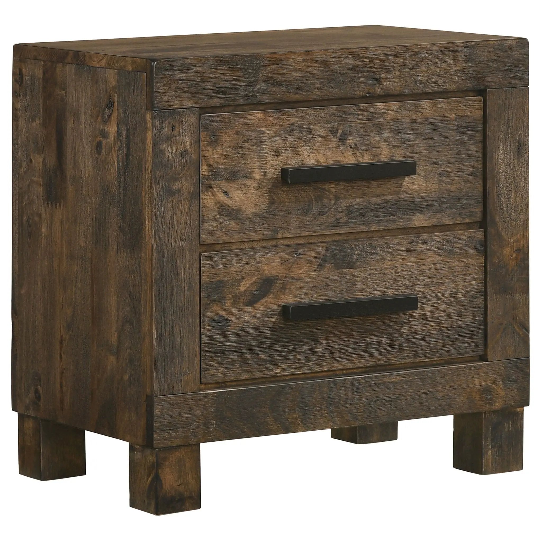 Woodmont 4-piece Eastern King Bedroom Set Golden Brown by Unique Piece Furniture