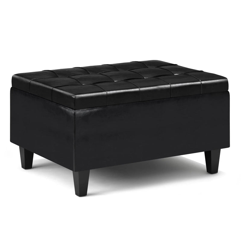 Harrison - Upholstered Coffee Table Storage Ottoman by HouseOfZazla