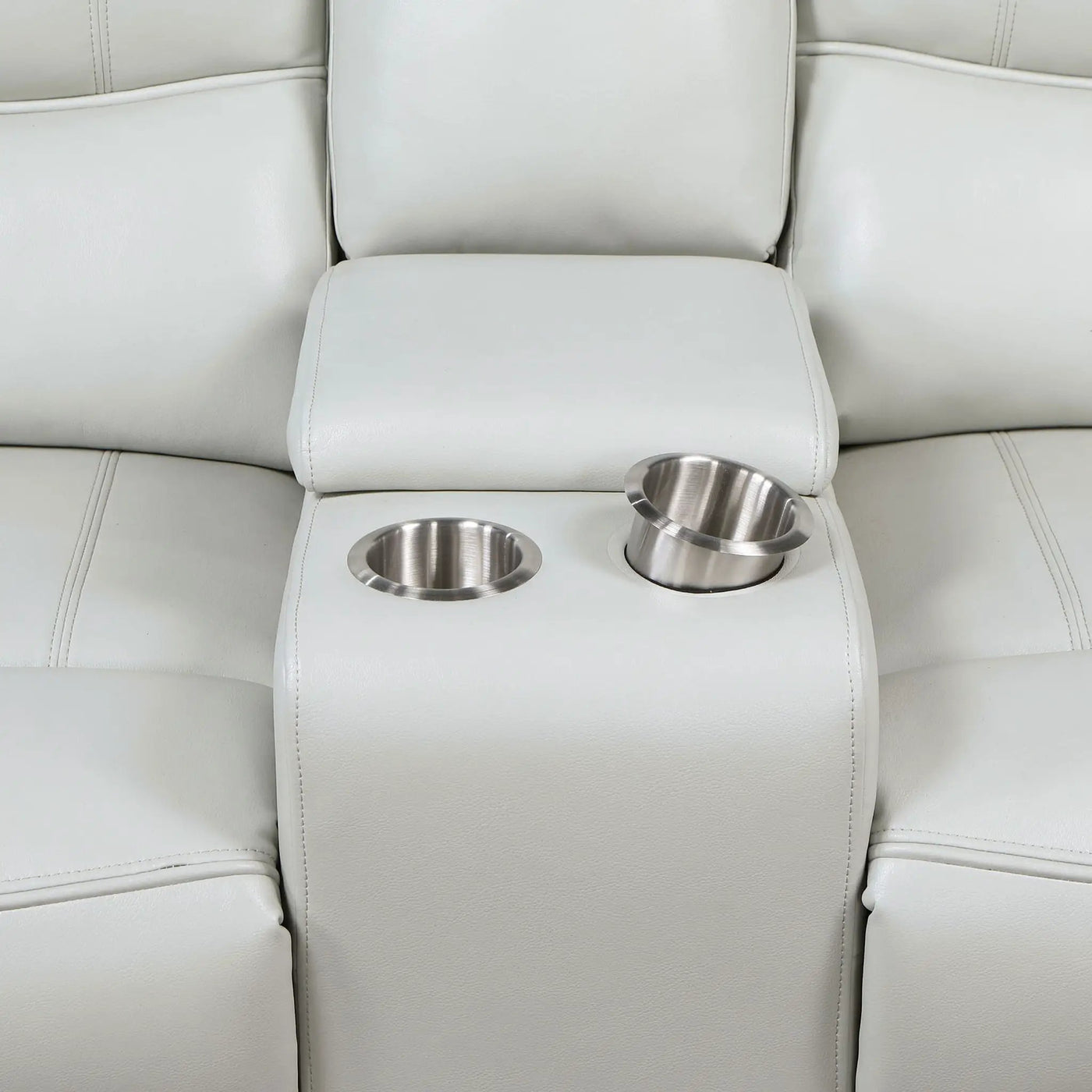 Denson - Power Reclining Loveseat With Console And USB Port by HouseOfZazla