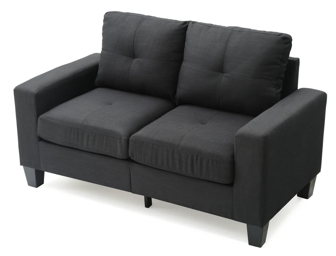 Newbury - Track Arm Loveseat For Cozy Spaces by HouseOfZazla