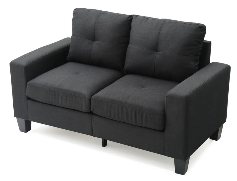 Newbury - Track Arm Loveseat For Cozy Spaces by HouseOfZazla