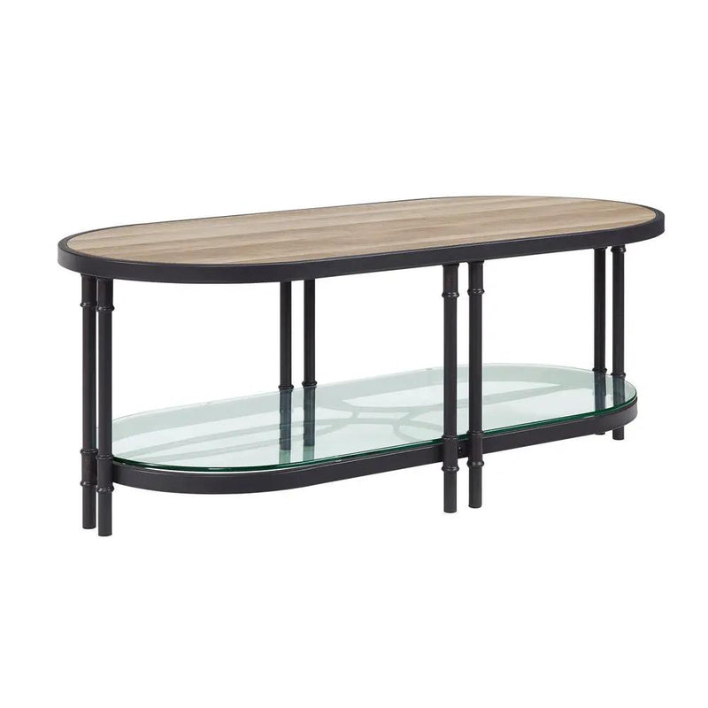 Brantley - Coffee Table - Oak & Sandy Black by Unique Piece Furniture