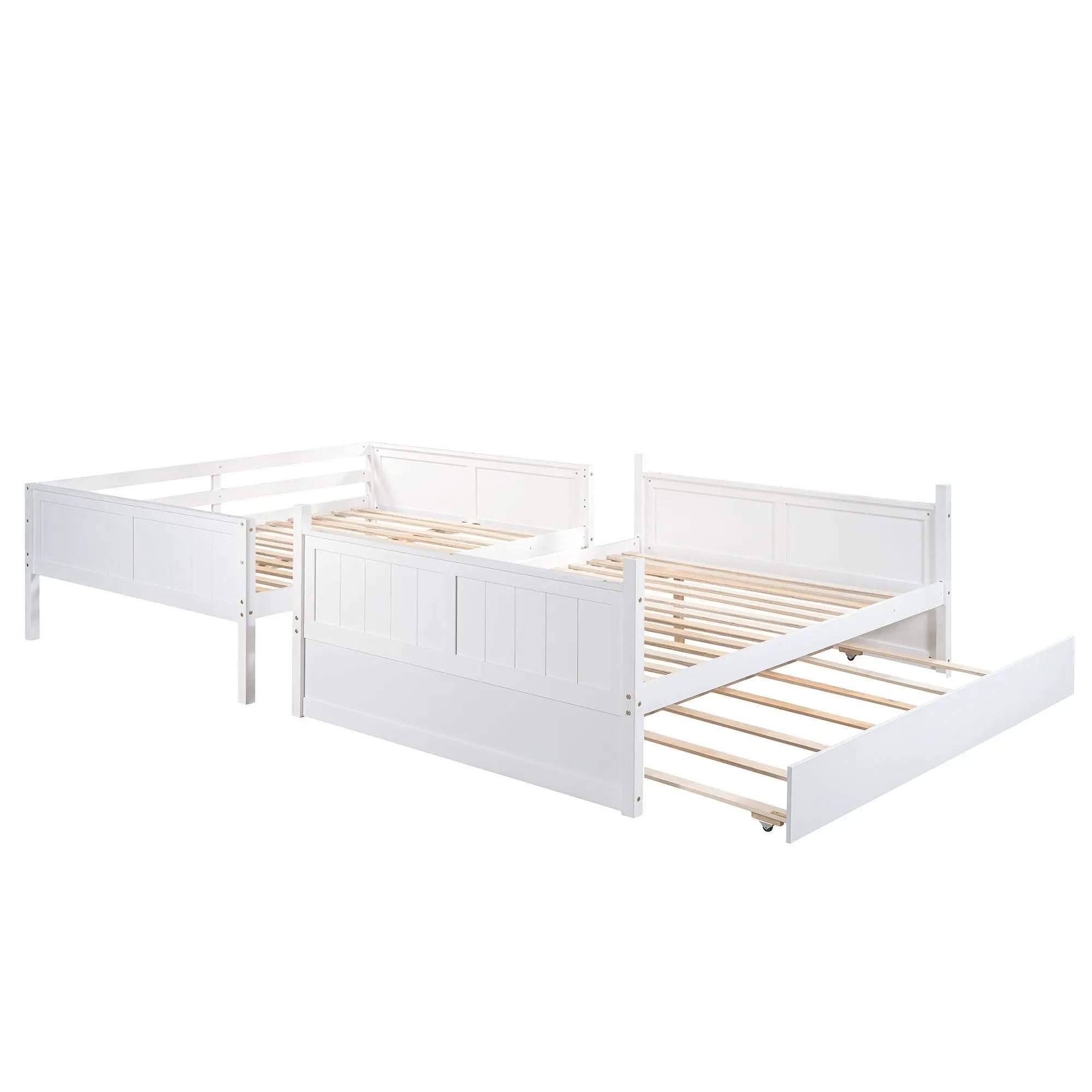 Bunk Bed With Twin Size Trundle by HouseOfZazla