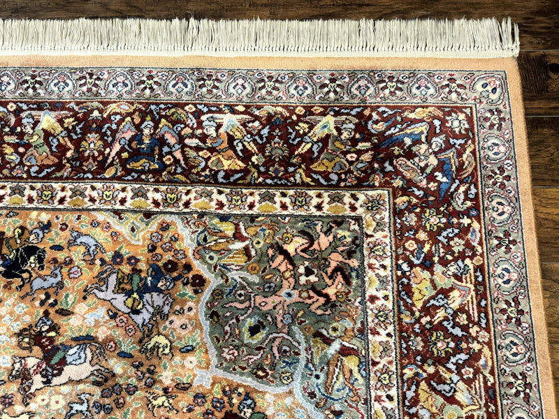 Karastan Rug 10x14 - Persian Hunting #723 - Wool Pile, Vintage by Jewel Rugs