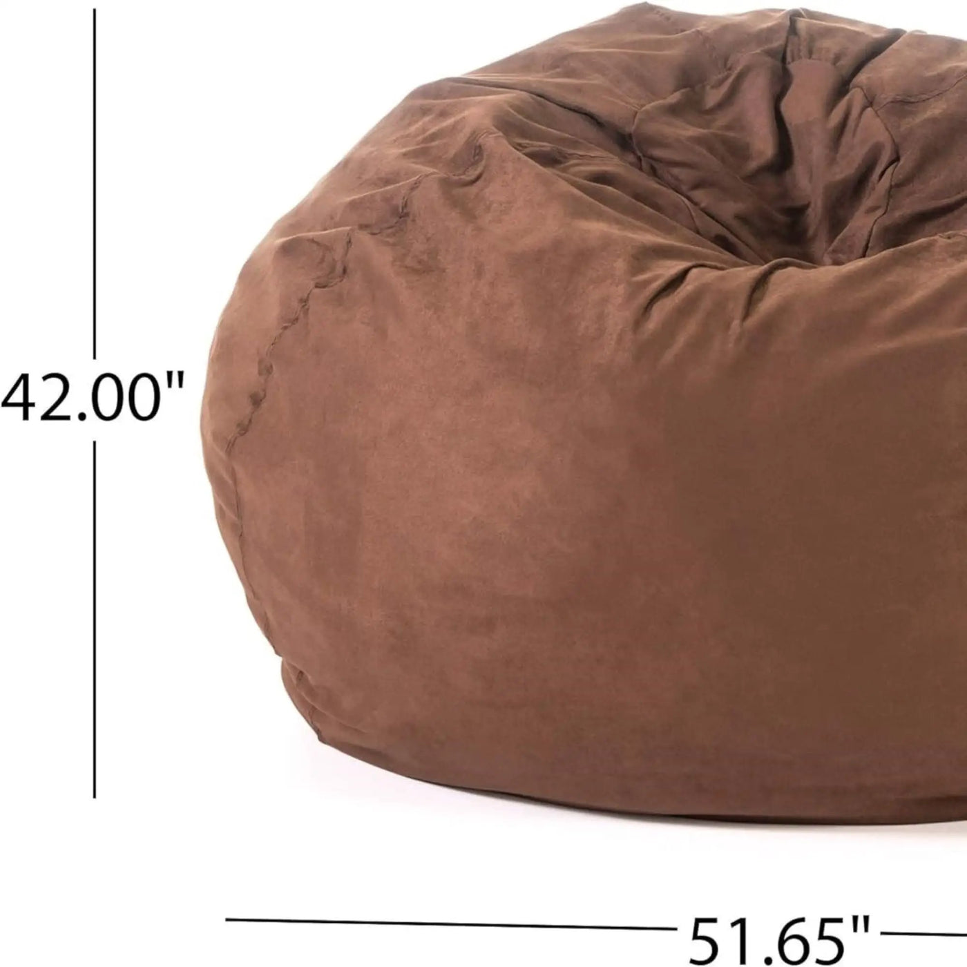 Comfortable High Density Shredded Foam Bean Bag Chair With Removable Cover by HouseOfZazla