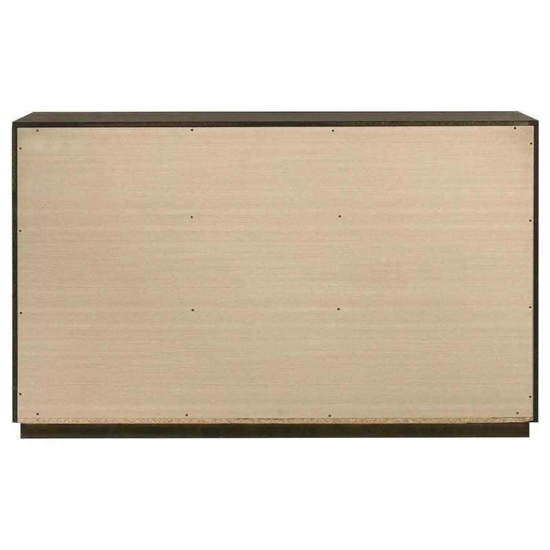 Atlas 7-drawer Bedroom Dresser Cabinet Dark Oak by Unique Piece Furniture