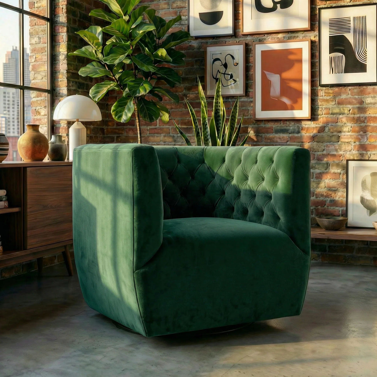 Delaney - Ergonomic Design Swivel Chair, photo 11 of 21