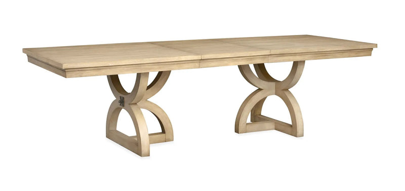 Coventry - Extendable Trestle Dining Table - Honey Wheat