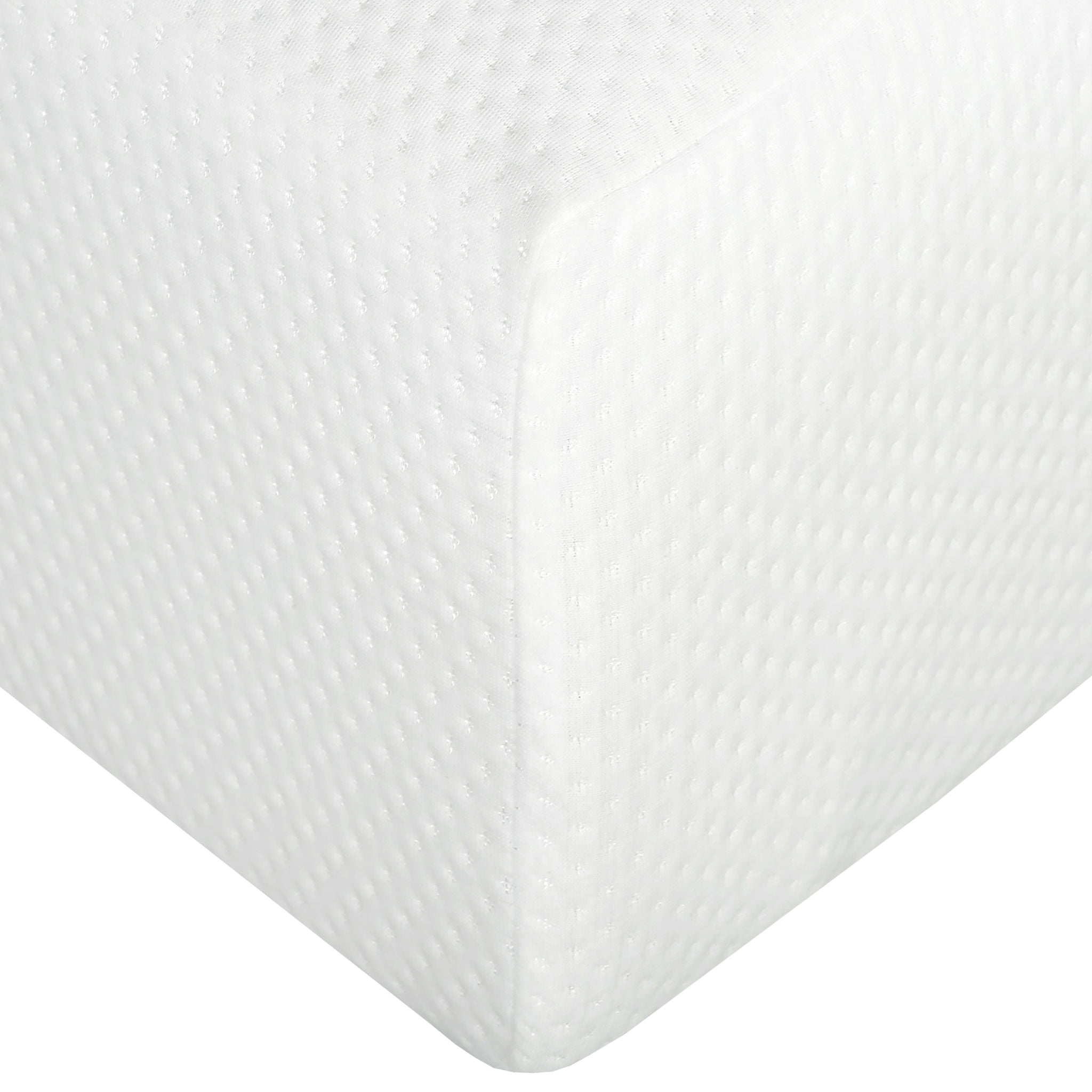 10" Plush Gel Memory Foam Mattress Bed With Cooling Technology, Aloe Vera Cover by Unique Piece Furniture