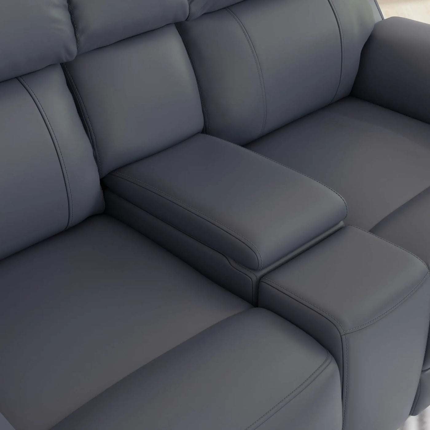 Oslo - Dual Power Reclining Loveseat With Console by HouseOfZazla