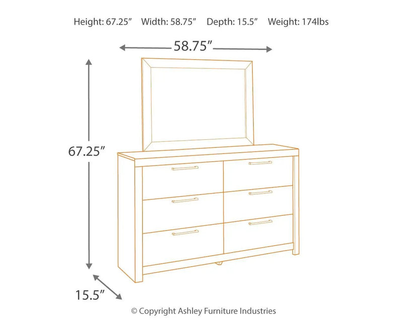 Derekson - Dresser by Unique Piece Furniture