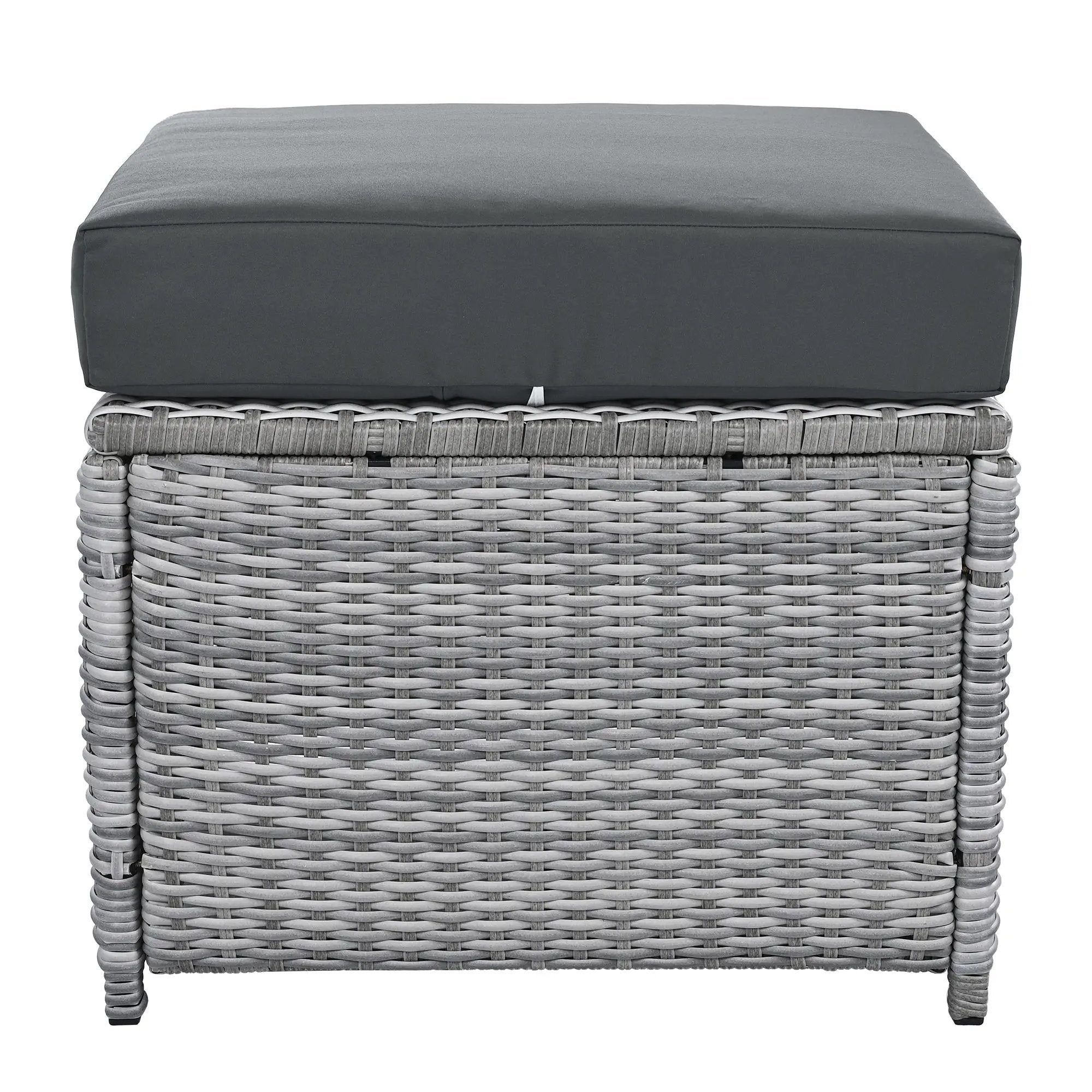 Outdoor Furniture Set Patio Rattan with Recliners and Tables by HouseOfZazla