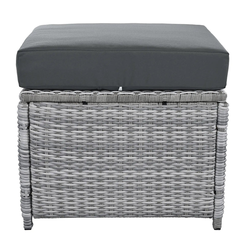Outdoor Furniture Set Patio Rattan with Recliners and Tables by HouseOfZazla