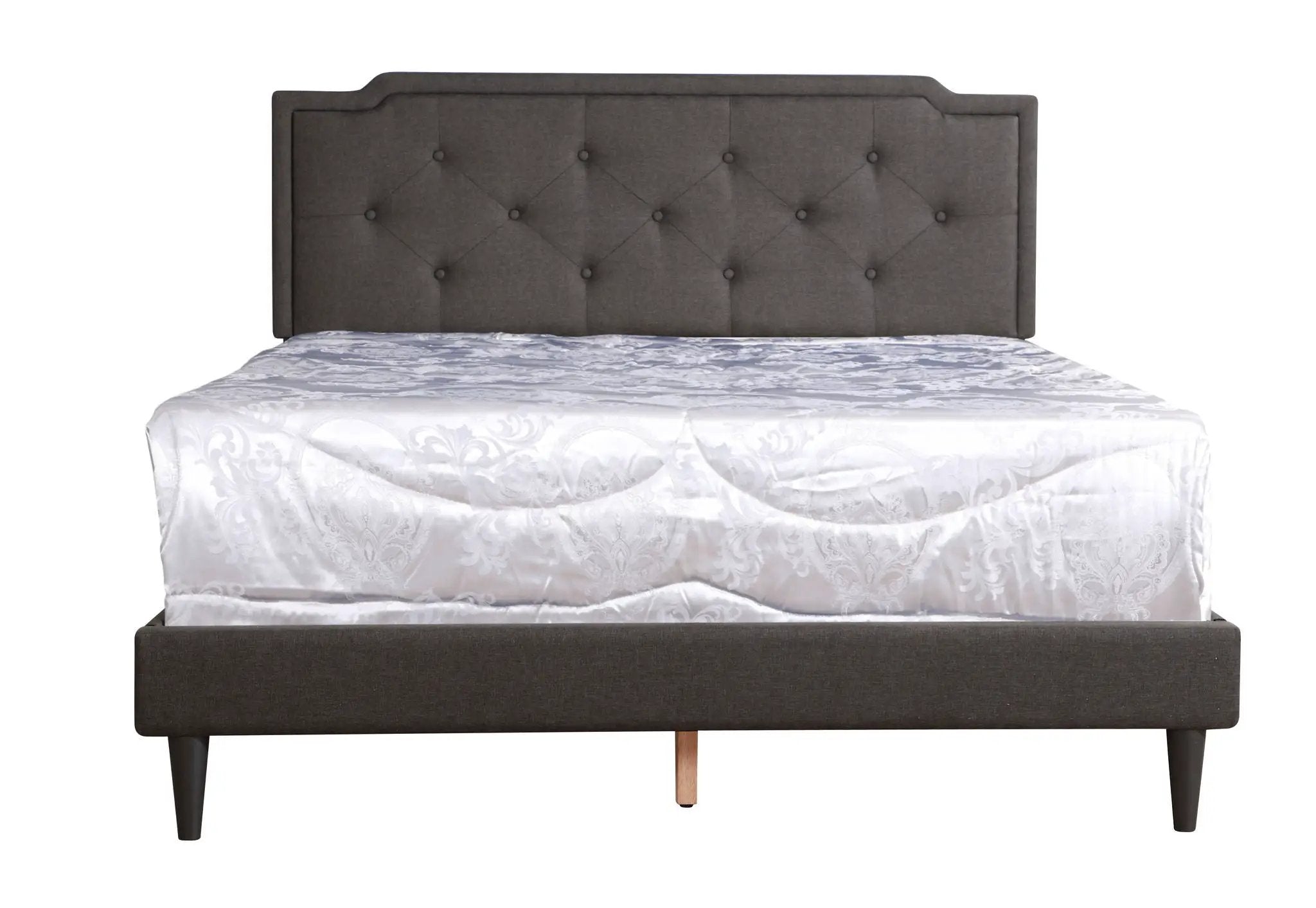 Button Tufted Bed Charming For Cozy Spaces by Unique Piece Furniture