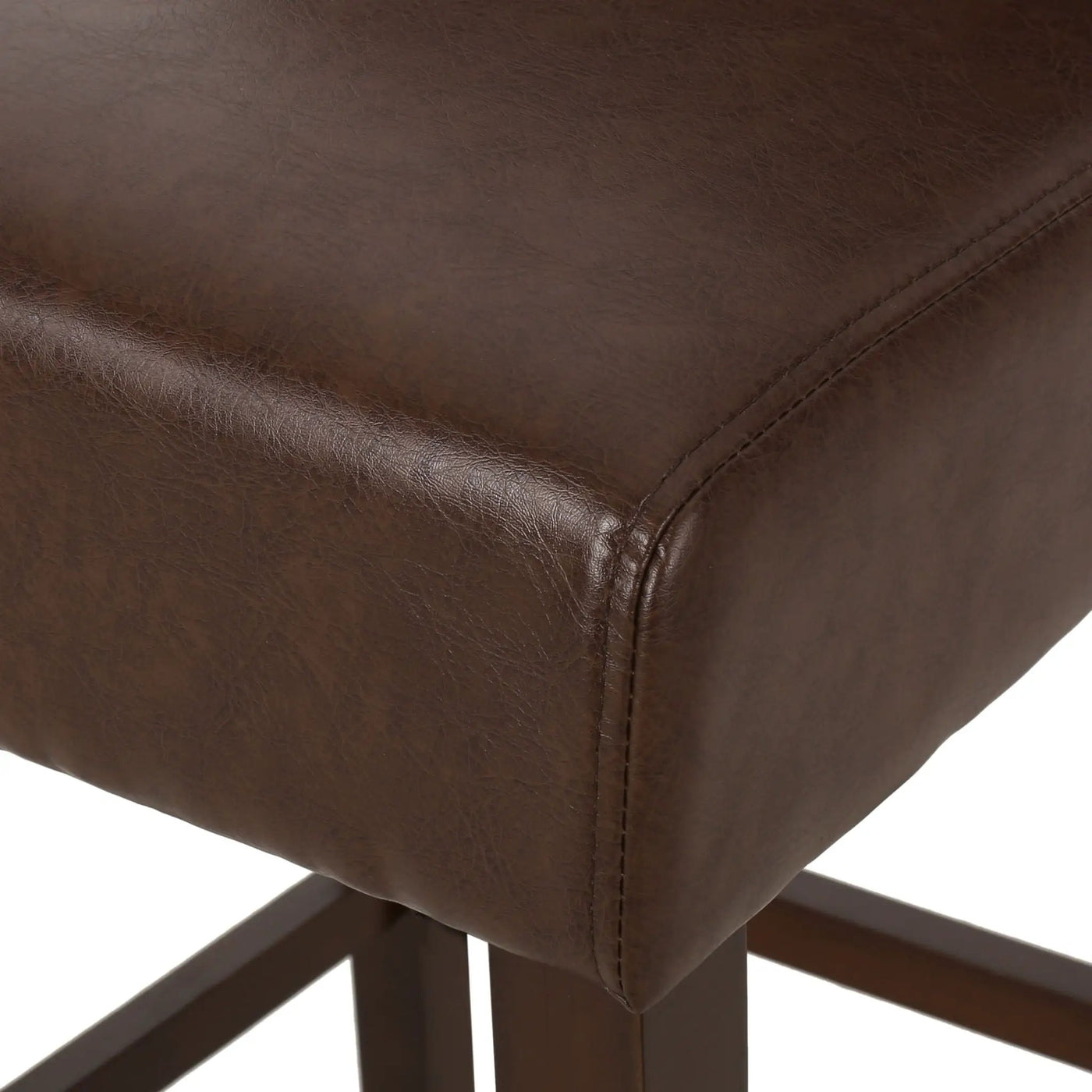 Solstara Upholstered Dining Barstool with Button Tufted and Wing Back by HouseOfZazla