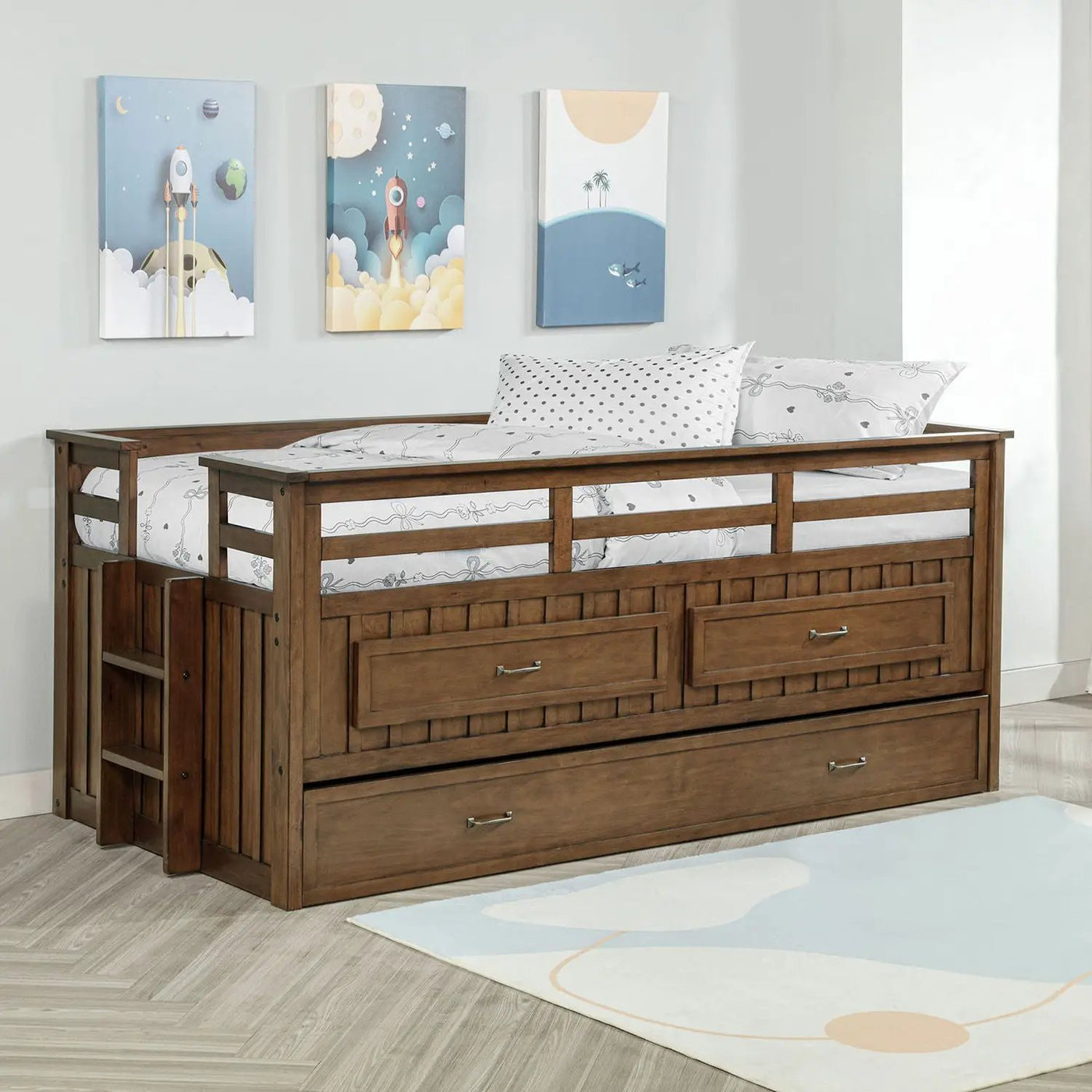 Starboard - Captain's Bed With Trundle by HouseOfZazla