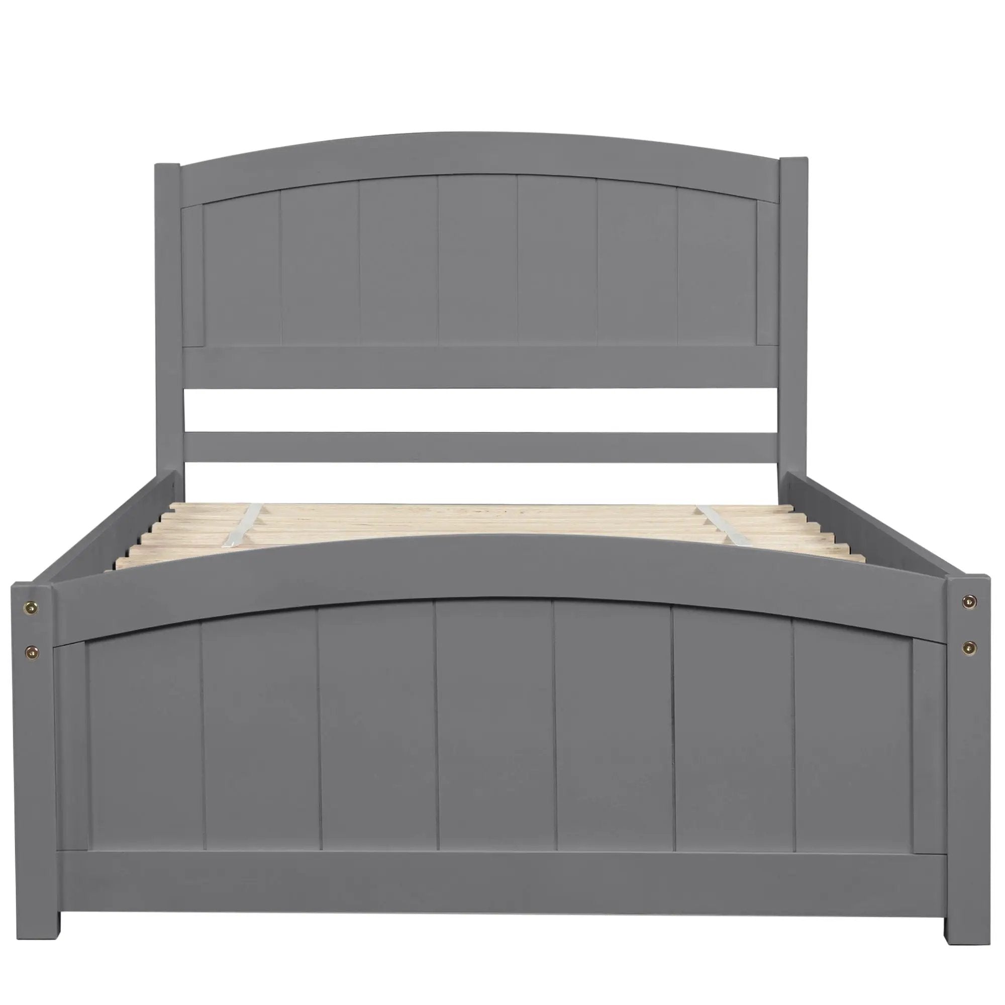 Platform Bed & Headboard, Footboard And Wood Slat Support by Unique Piece Furniture