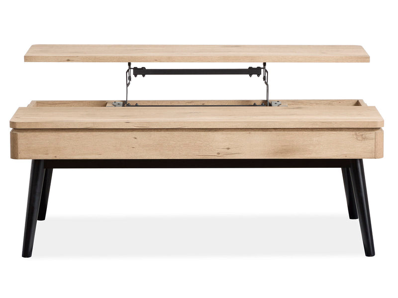 Fletcher - Lift Top Storage Cocktail Table - Driftwood, photo 5 of 7