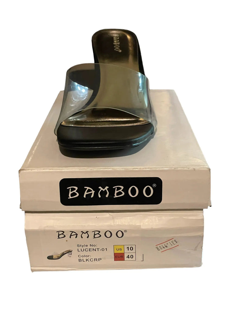 BAMBOO Lucent-01 Small Clear Heel by Selzalot