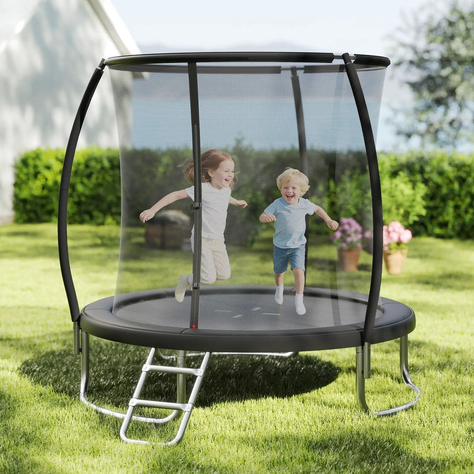 8FT Outdoor Heavy-Duty Recreational Trampoline by DirectDeals