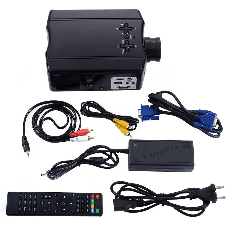 4000 Lumens Portable Home Theater Projector by DirectDeals