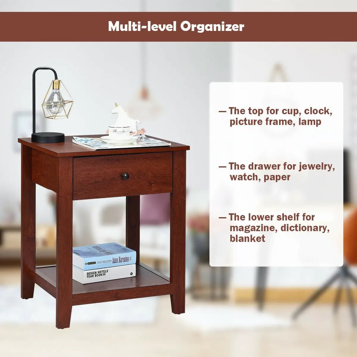 Swivel Bar Stools Set of 2 with Footrests and Metal Base by DirectDeals