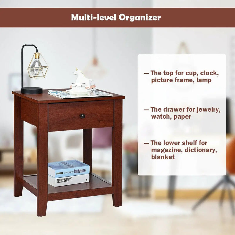 Swivel Bar Stools Set of 2 with Footrests and Metal Base by DirectDeals