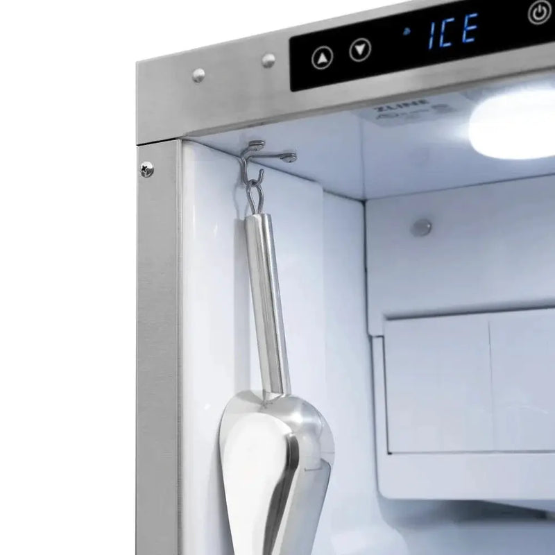 ZLINE 15" Touchstone Gourmet Ice Maker Drain Pump Panel Ready Door Champagne Bronze IGMDPZ-15-CB by Farmhouse Kitchen and Bath