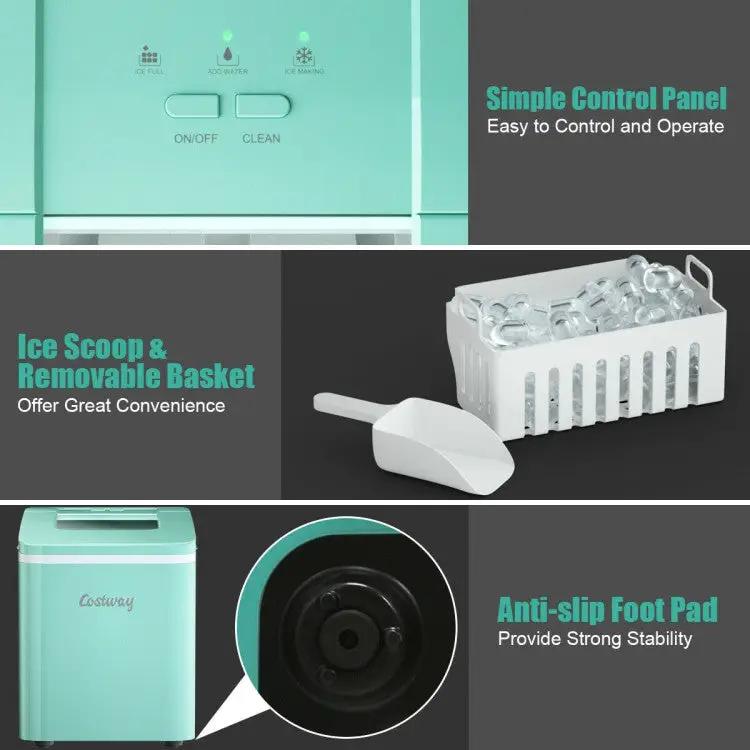 Portable Ice Maker with Scoop by DirectDeals