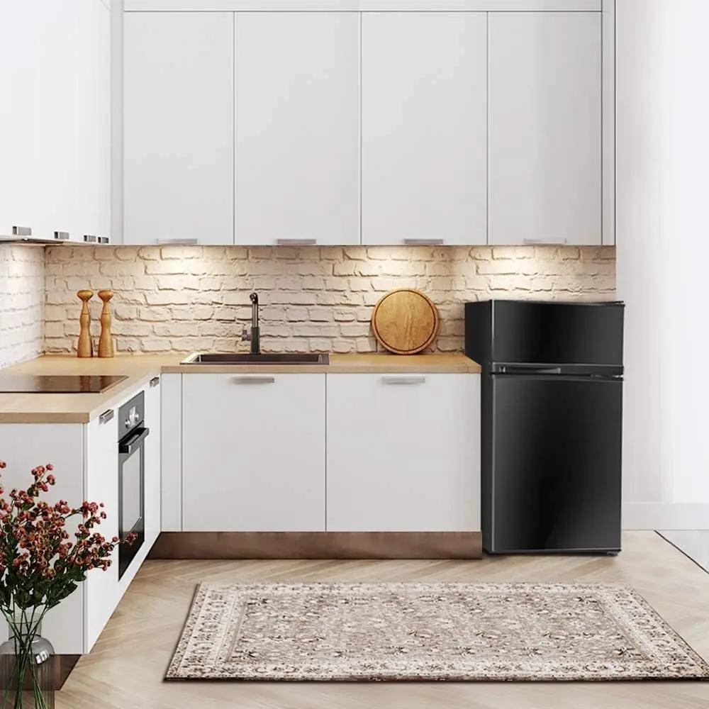 2 Doors Cold-rolled Sheet Compact Refrigerator by DirectDeals