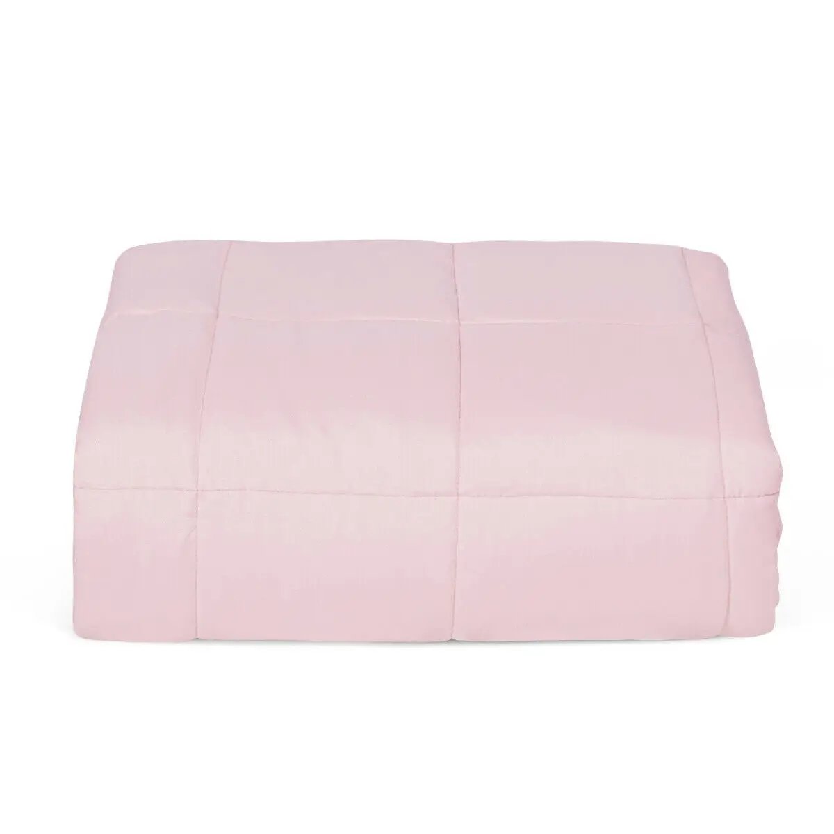 3 Piece 7lbs Heavy Weighted Blanket-Pink by DirectDeals