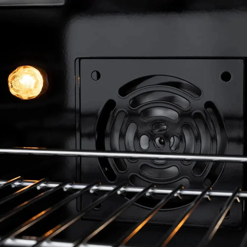 ZLINE 30"Paramount Dual Fuel Range Stainless Steel Matte Black SDRZ-30-MB by Farmhouse Kitchen and Bath