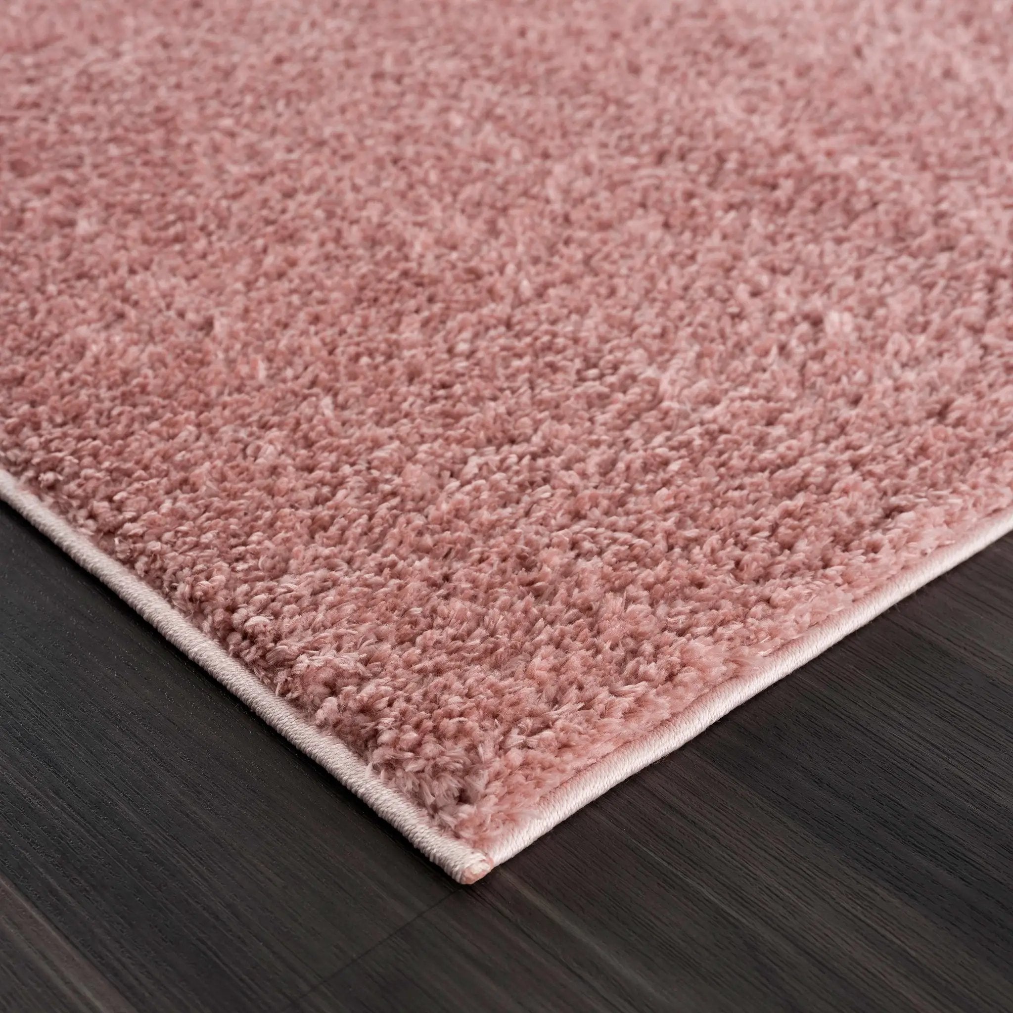 Judy Pink Plush Washable Area Rug - Clearance by Boutique Rugs
