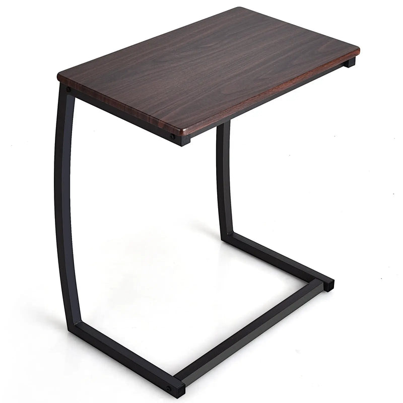 Steel Frame C-shaped Sofa Side End Table-Coffee by DirectDeals